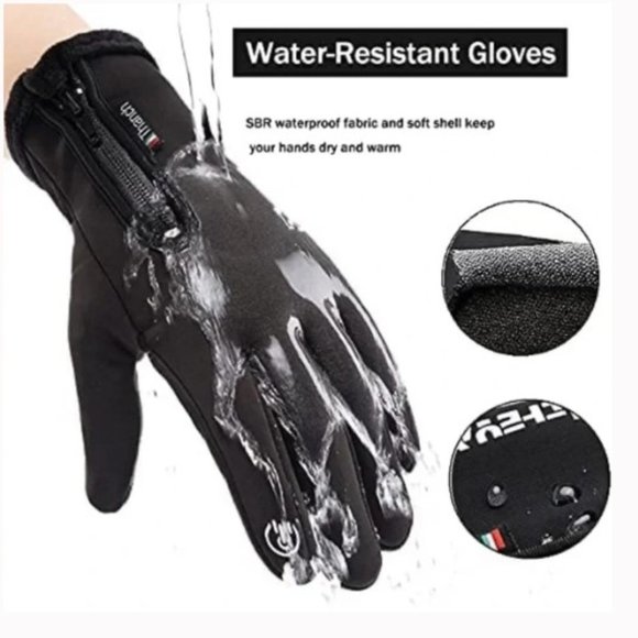NEW! Theyanchi Warm Cycling Gloves Touchscreen Waterproof Thermal Snow Gloves - Picture 5 of 5
